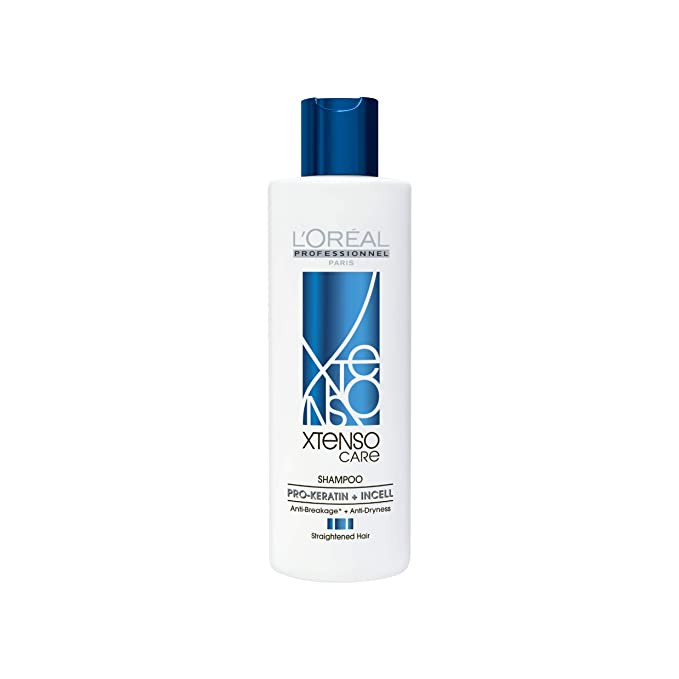 L'Oréal Professionnel Xtenso Care Shampoo For Straightened Hair, 250 ML |Shampoo for Starightened Hair|Shampoo with Pro Keratin & Incell Technology
