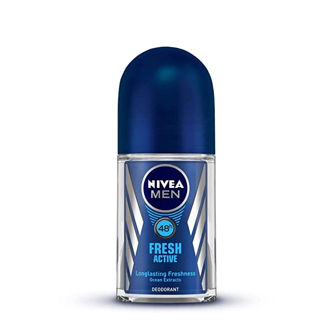 Nivea Fresh Active Deodorant Roll On For Men, 50ml