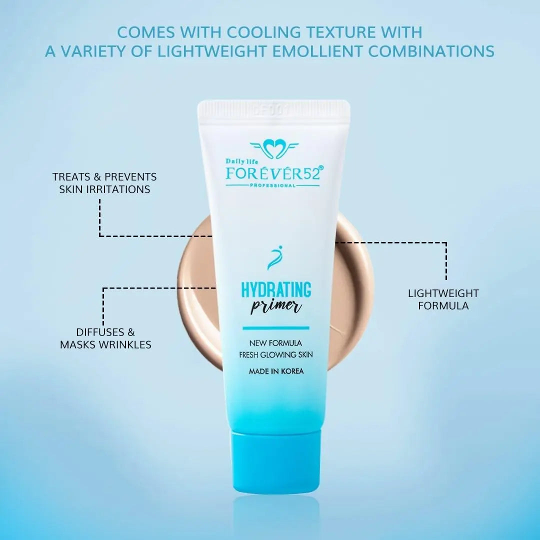 Daily Life Forever52 Hydrating Primer | Enriched with Vitamin E | Blurs Fine Lines, Wrinkles & Pores Instantly | For a Flawless & Smooth Skin