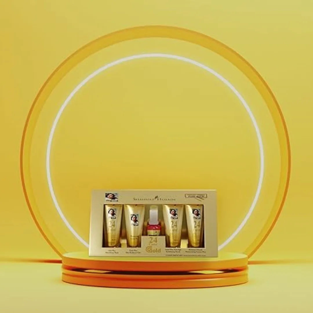 Shahnaz Husain Gold Skin Radiance Timeless Youth Kit - (40GM)