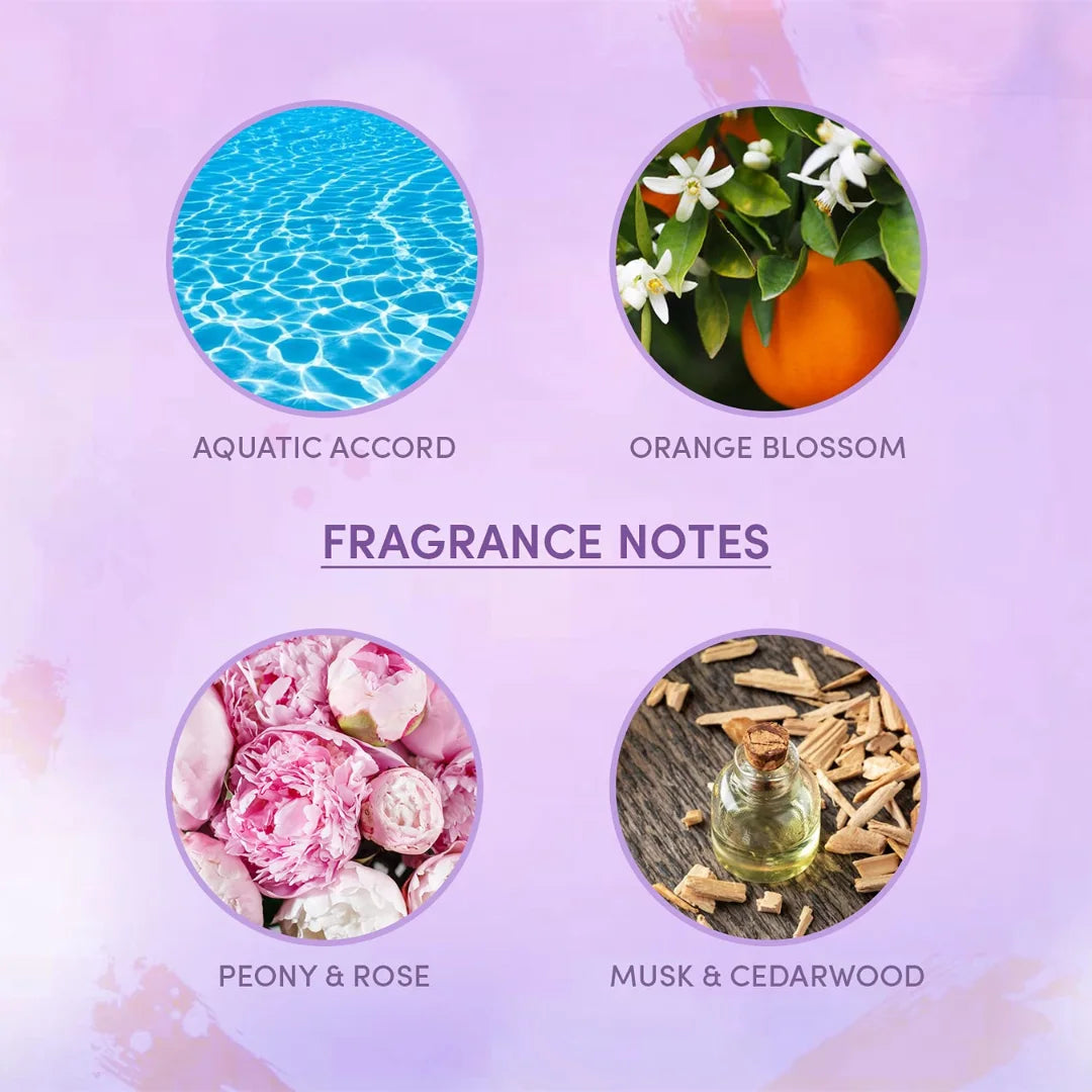 Layer'r Wottagirl Body Splash Spray Amber Kiss, For Women (135ml)