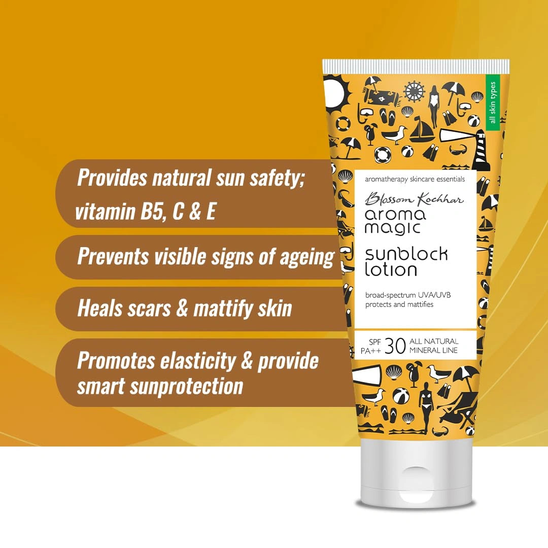 Aroma Magic Matte Sunblock Sunscreen Lotion 100ml