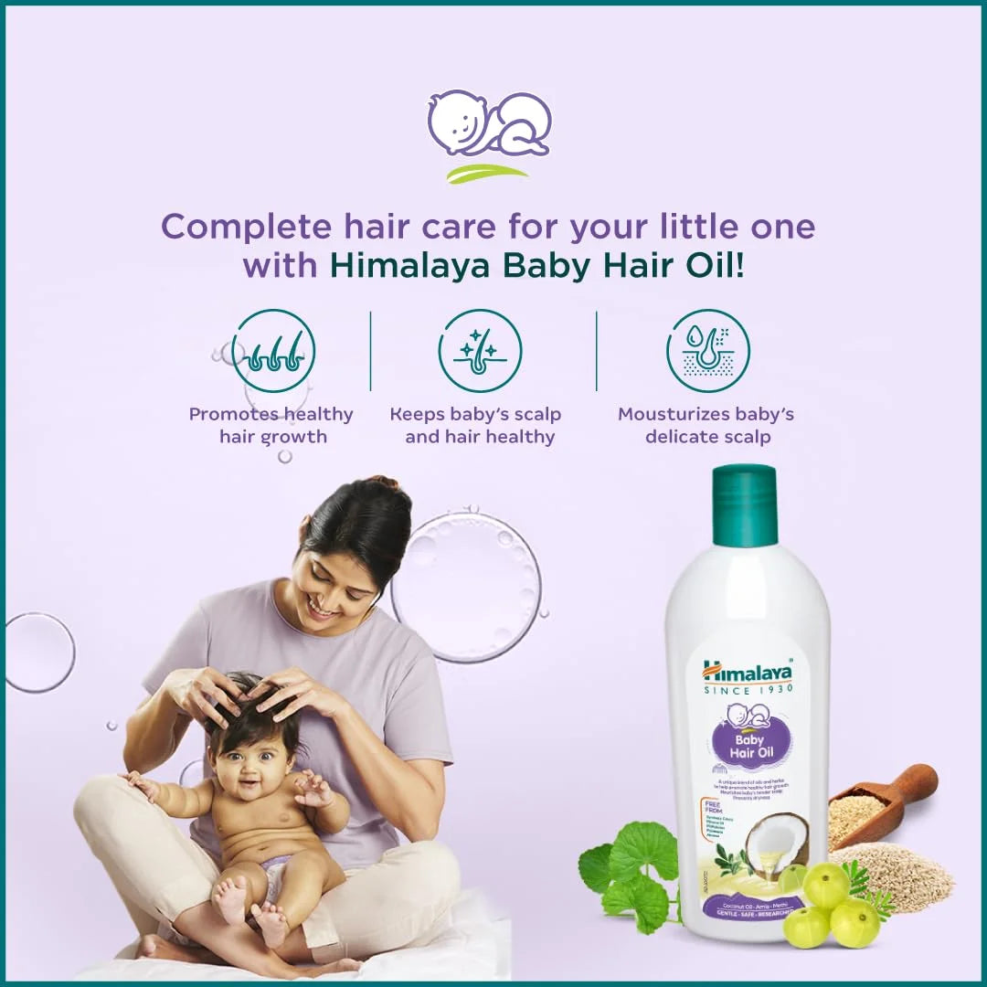 Himalaya Baby Hair Oil (100ml)