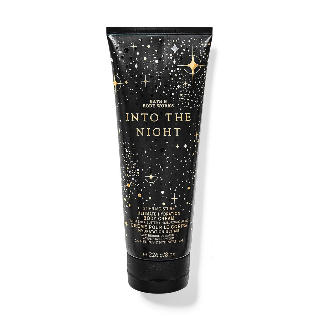 Bath and Body Works Into The Night Ultimate Hydration Body Cream |226 g / 8 oz |Ultimate Hydration Body Cream|Woodsy Fragrance|For Women