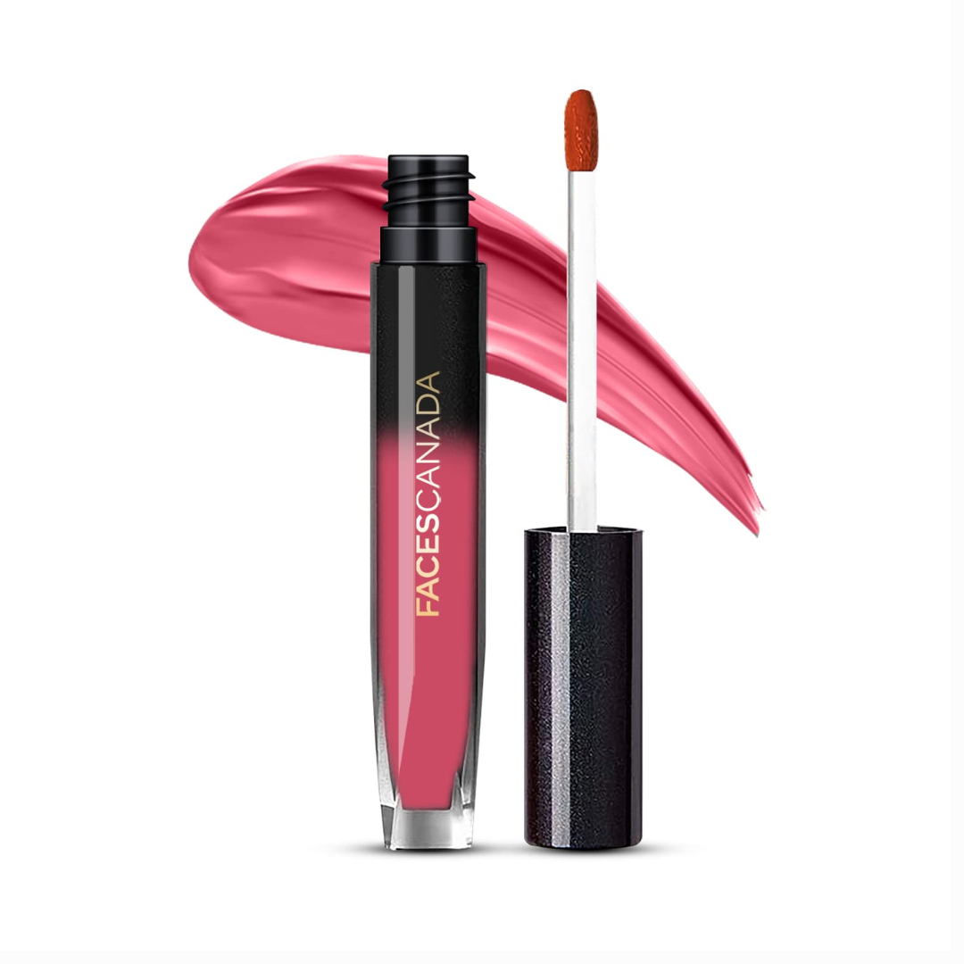 FACESCANADA Comfy Silk Liquid Lipstick3Ml | Satin Matte Hd Finish | Luxe Comfort | Longlasting | No Dryness | Smooth Texture | Mulberry Oil & Shea Butter For Plump Hydrated Lips