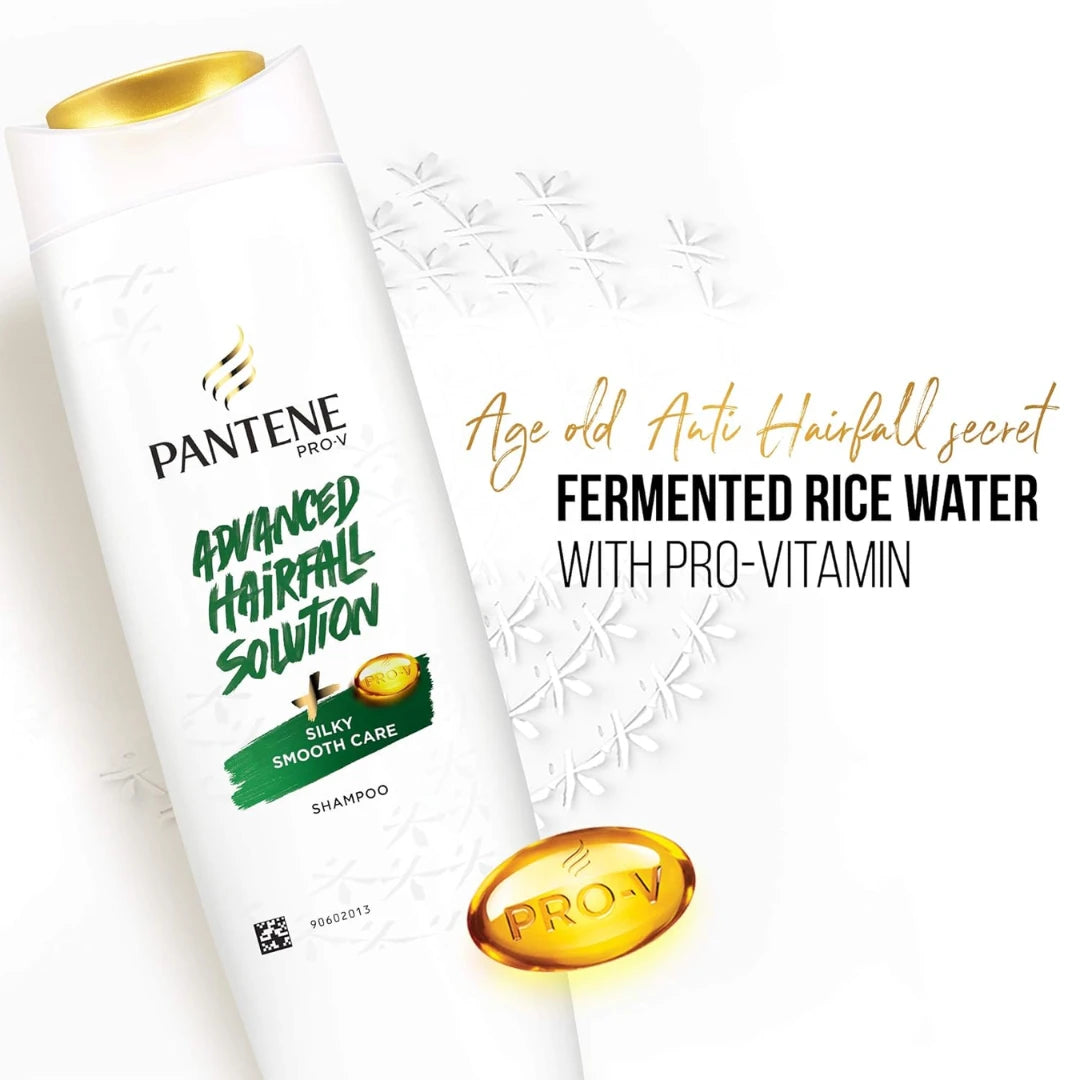 Pantene Advanced Hair Fall Solution Silky Smooth Care Shampoo, 75 ml (Pack of 2)