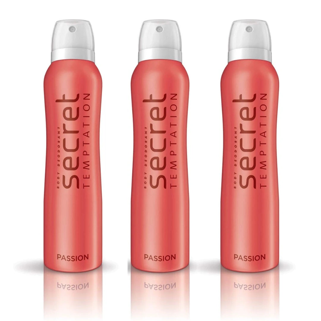 Secret Temptation Passion Deodorant for Women (150ml)