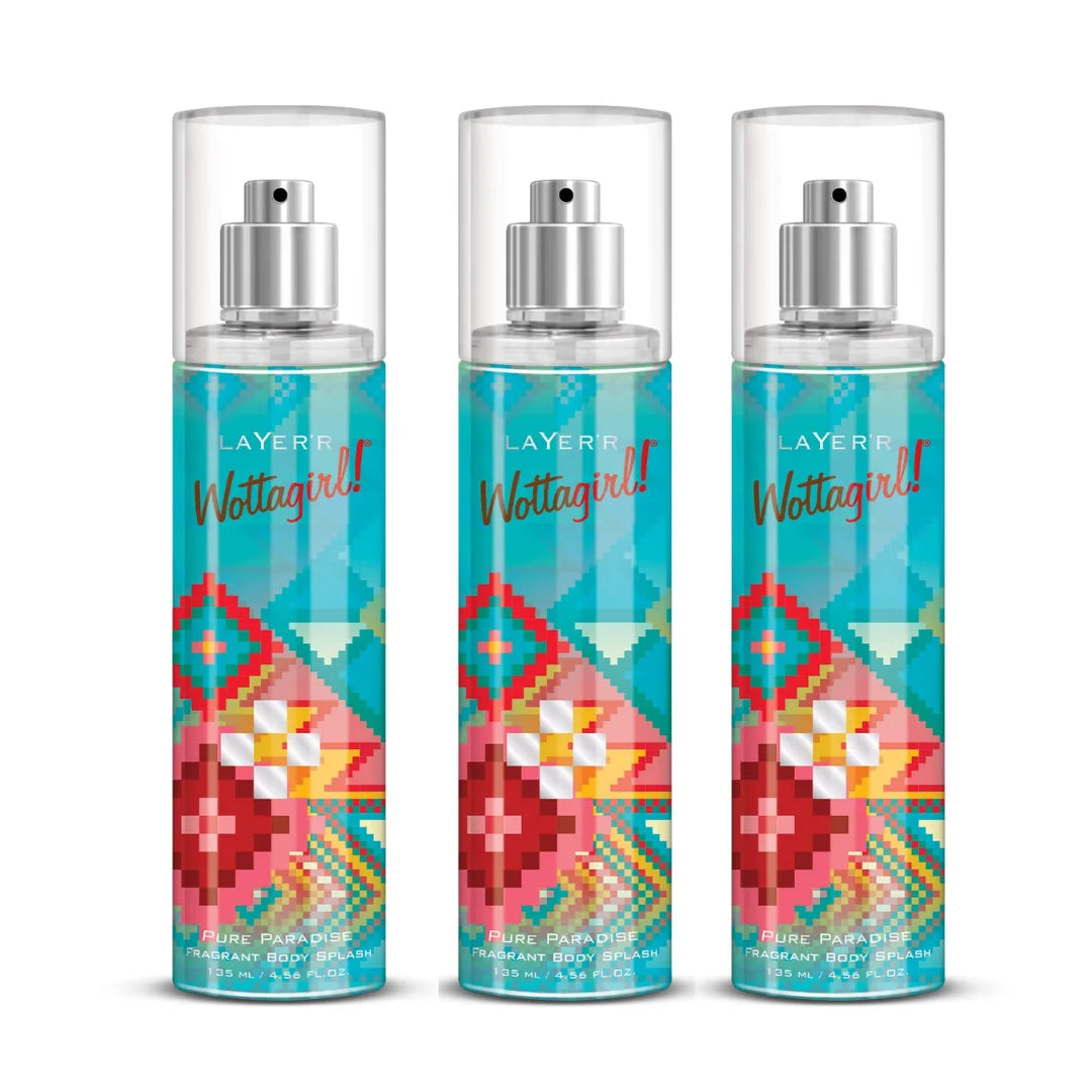Layer'r Wottagirl Pure Paradise Body Splash (135ml)