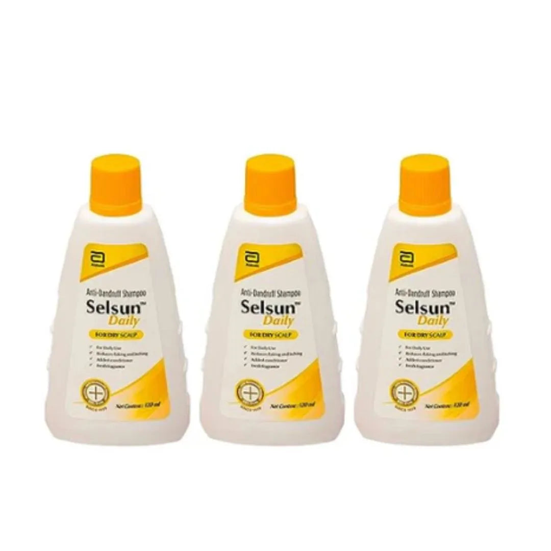 Selsun Daily Anti-Dandruff Shampoo for Dry Scalp New Packaging