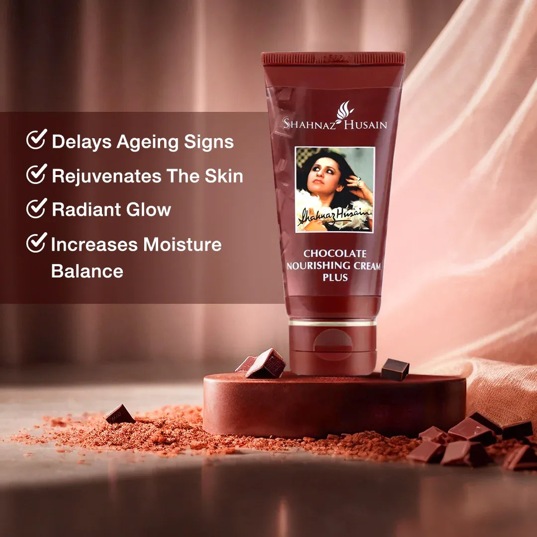 Shahnaz Husain's Vedic Solutions Chocolate Nourishing Cream Plus (50g)