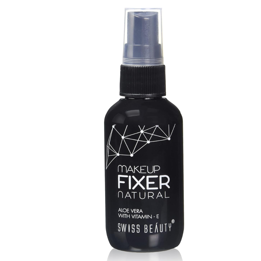 Swiss Beauty Long lasting Misty Finish Professional Makeup Fixer Spray for Face makeup | With Aloe Vera and Vitamin- E | Light weight, quick dry makeup Setting spray |70 ML|