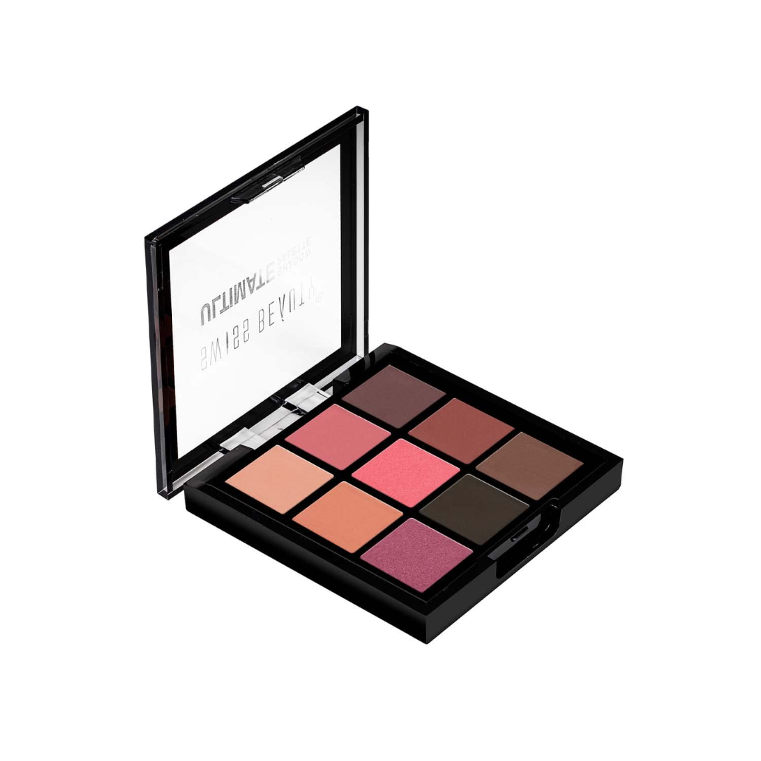 Swiss Beauty Ultimate 9 Color Eyeshadow Palette, Eye MakeUp,, 6g