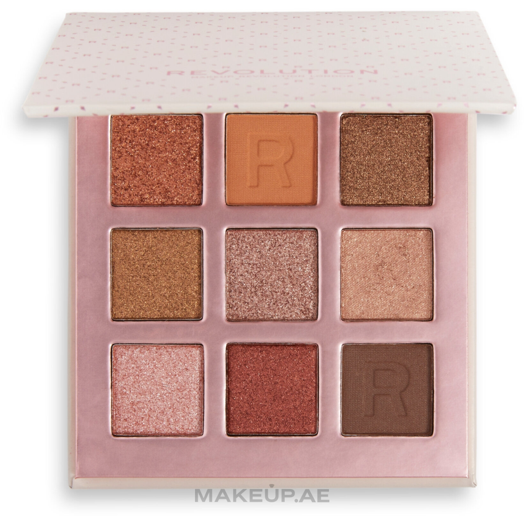 MAKEUP REVOLUTION Soft Glamour Mini Eyeshadow Palette Dream Glow