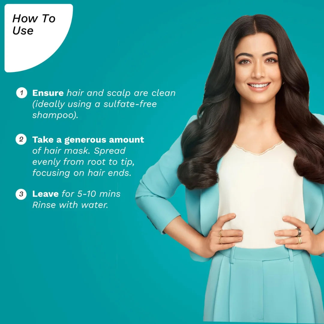 Pilgrim Amazonian Patua & Keratin Smoothening Hair Mask (200g)