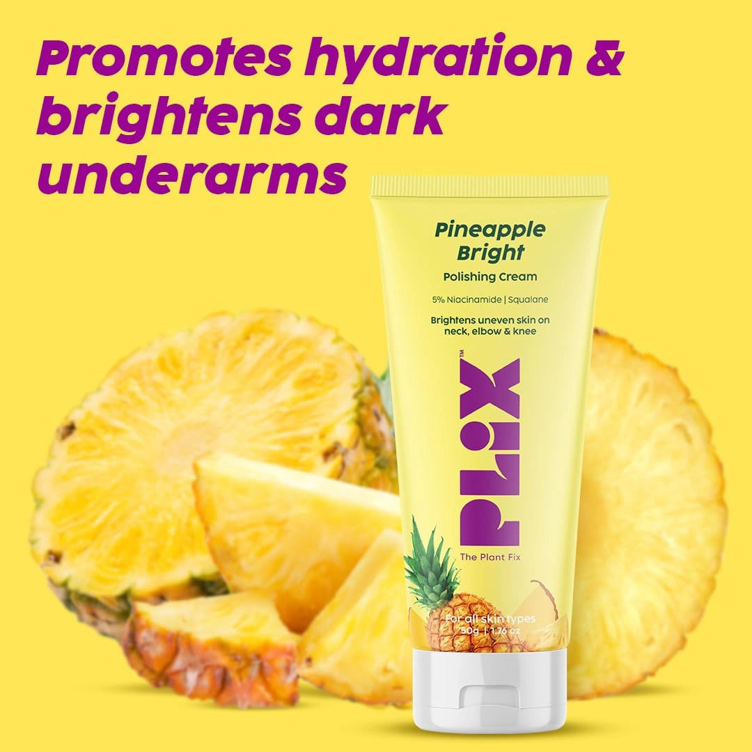 PLIX - THE PLANT FIX Pineapple 5% Niacinamide Bright Polishing Cream All skin types 50g