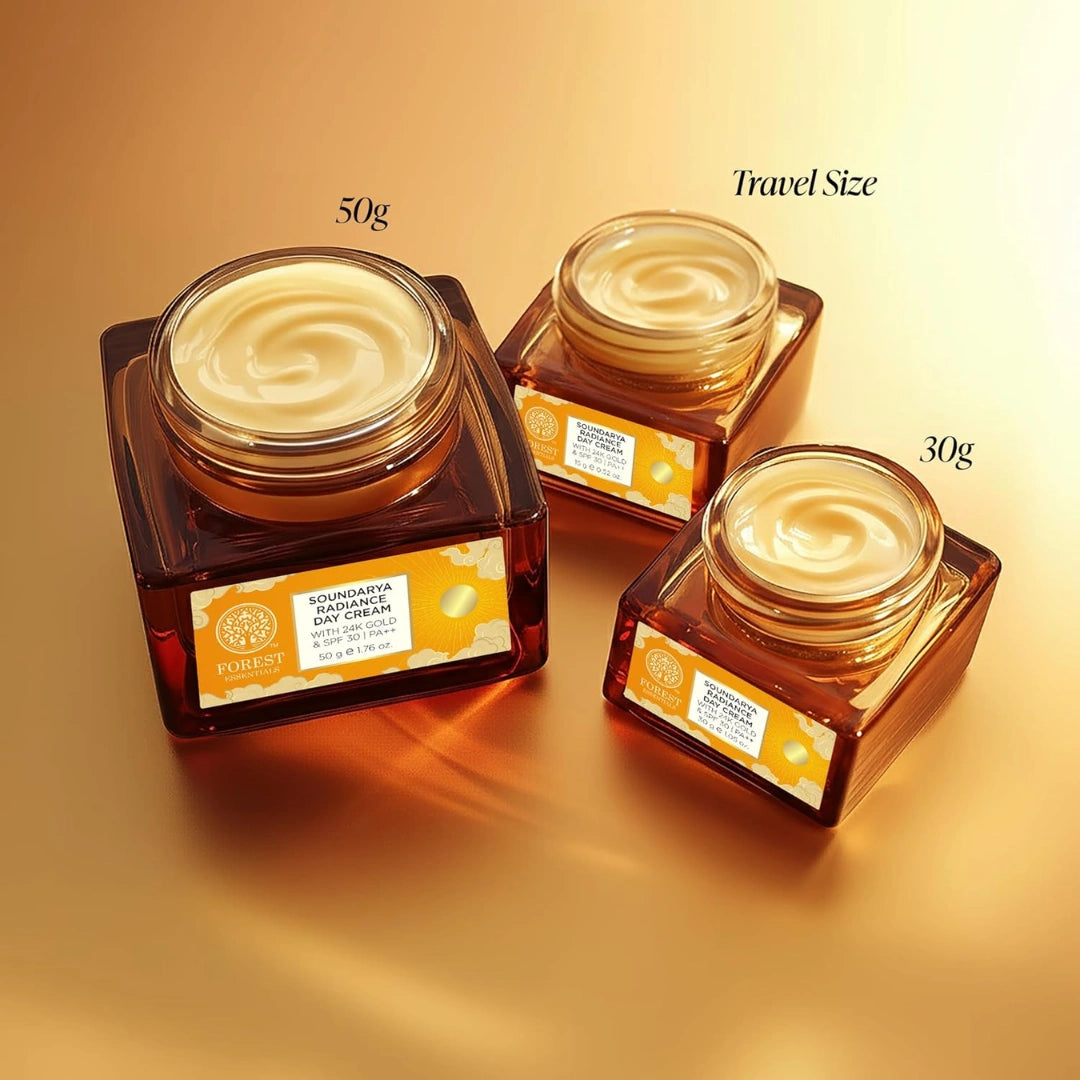 Forest Essentials Soundarya Radiance Day Cream with 24K Gold & SPF 30 PA++ (50GM)