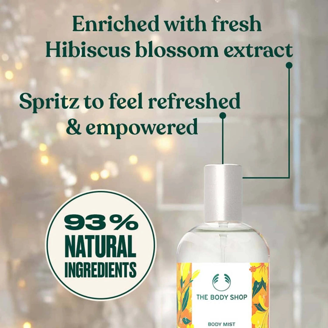 The Body Shop The India Edit Hibiscus Body Mist (100 ml)