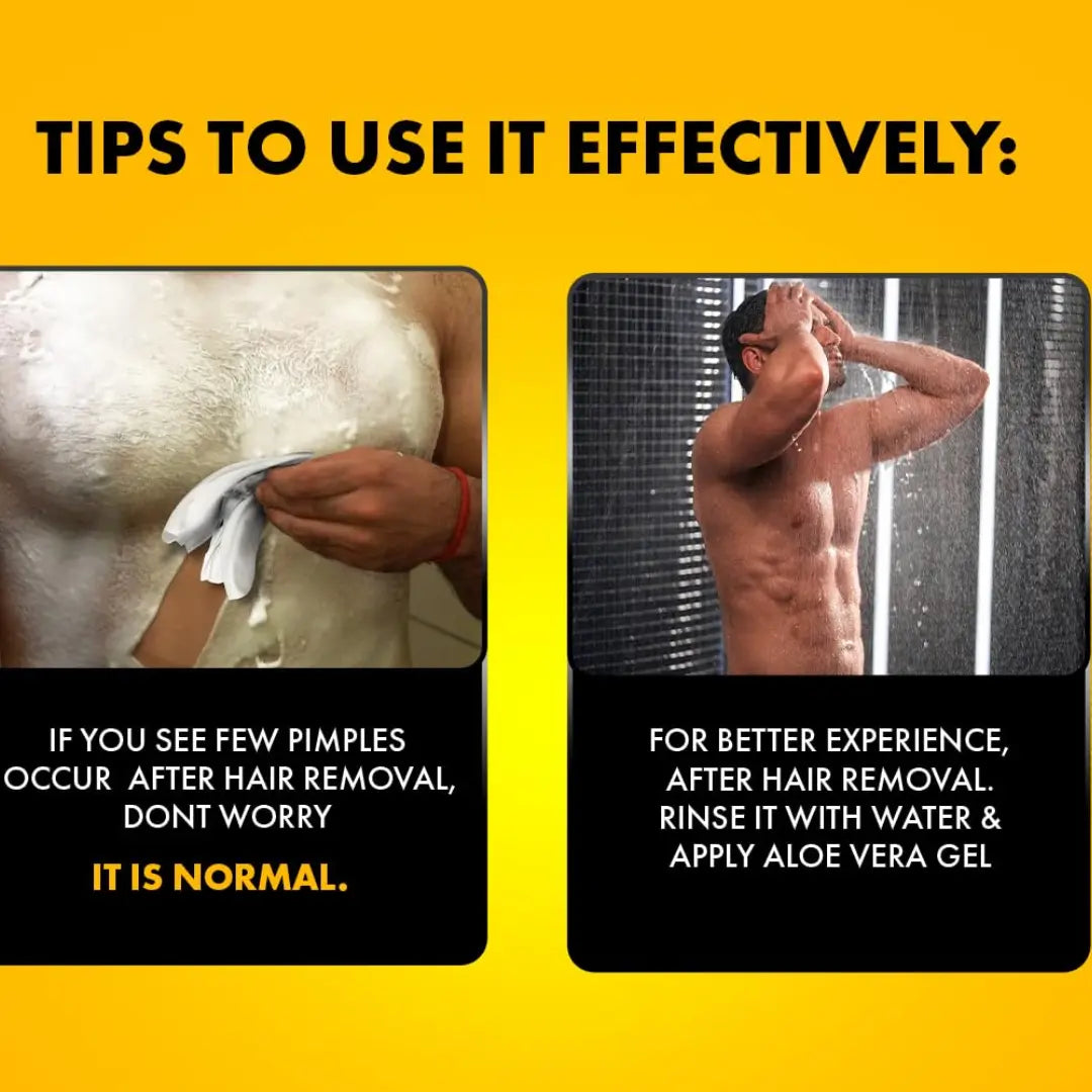 urbangabru Hair Removal Cream Spray For Men| Painless Body Hair Removal Fpray For Chest, Back, Legs & Under Arms (200 ml, Aloe Vera)