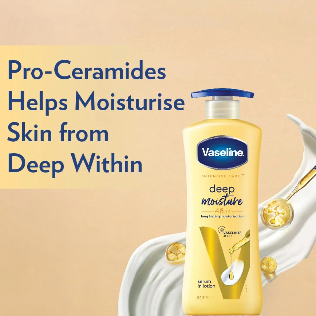 Vaseline Intensive Care, Deep Moisture Nourishing Body Lotion (400ml)