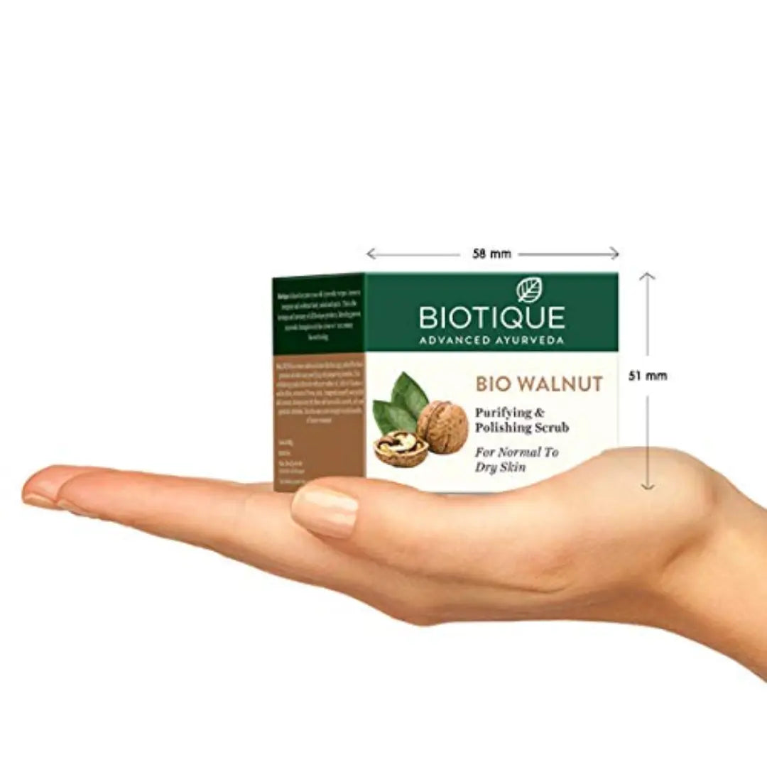 Biotique Walnut Exfoliating & Polishing Face Scrub (50g)