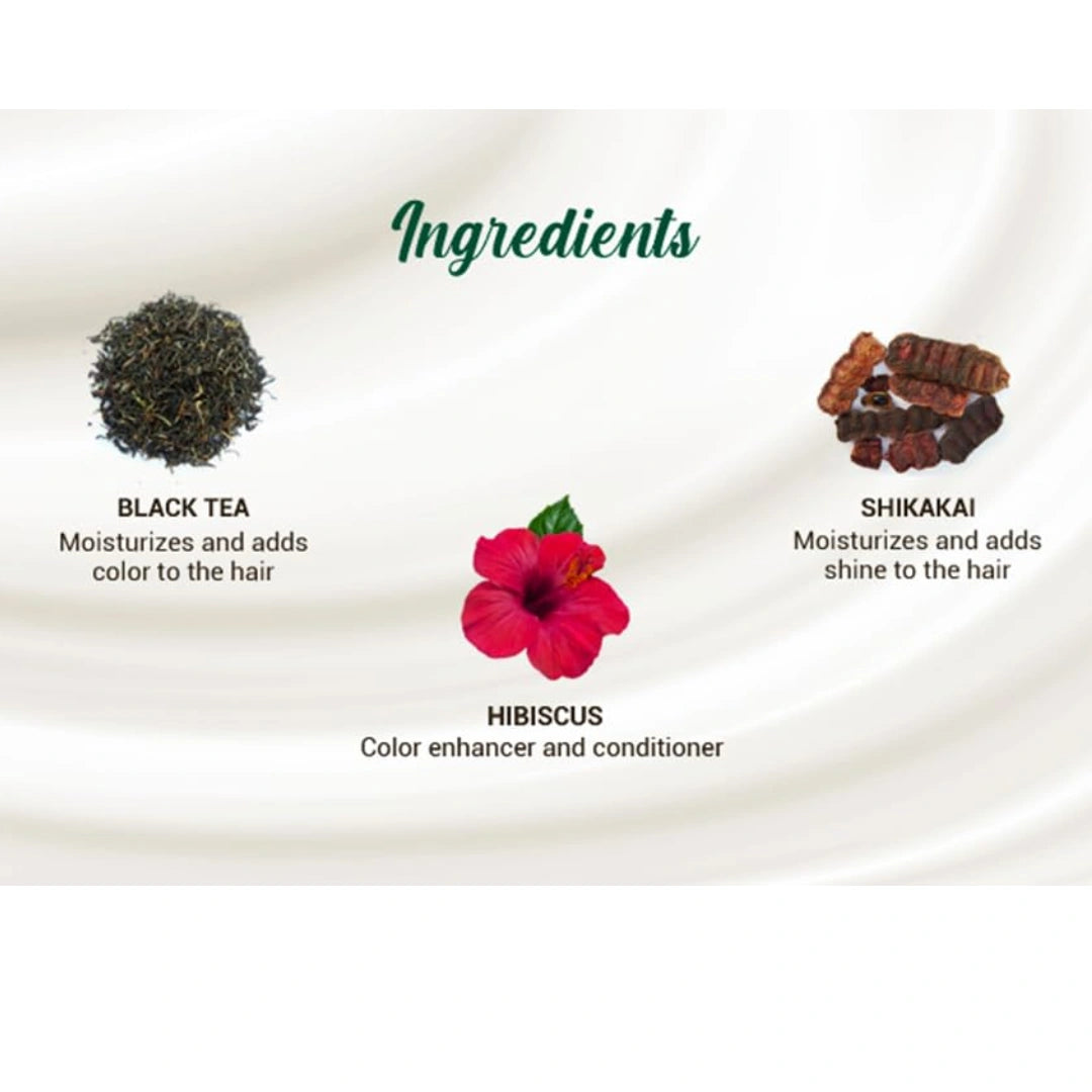 Biotique Herbcolor Hair Color 3N - Darkest Brown (50gm+110ml)