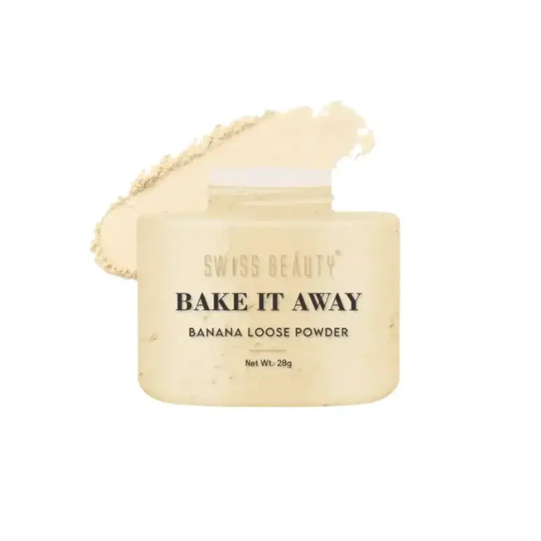 Swiss Beauty Bake It Away Loose Powder, 28 g Banana