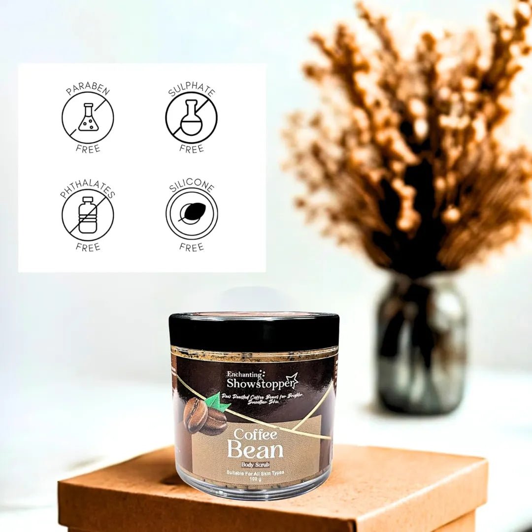 Enchanting Showstopper Coffee Bean Body Scrub for Tan Removal, Skin Brightening & Deep Exfoliation | Dead Skin Removal Scrub for Smooth, Radiant Skin |... - Deals999