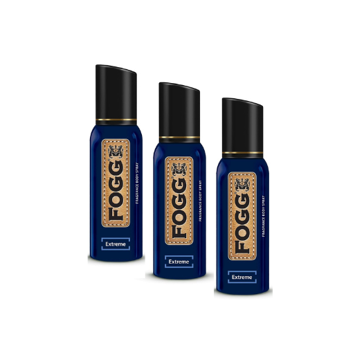 Fogg Extreme Fragrance Body Spray 120ml, (Pack of 3)-for Men