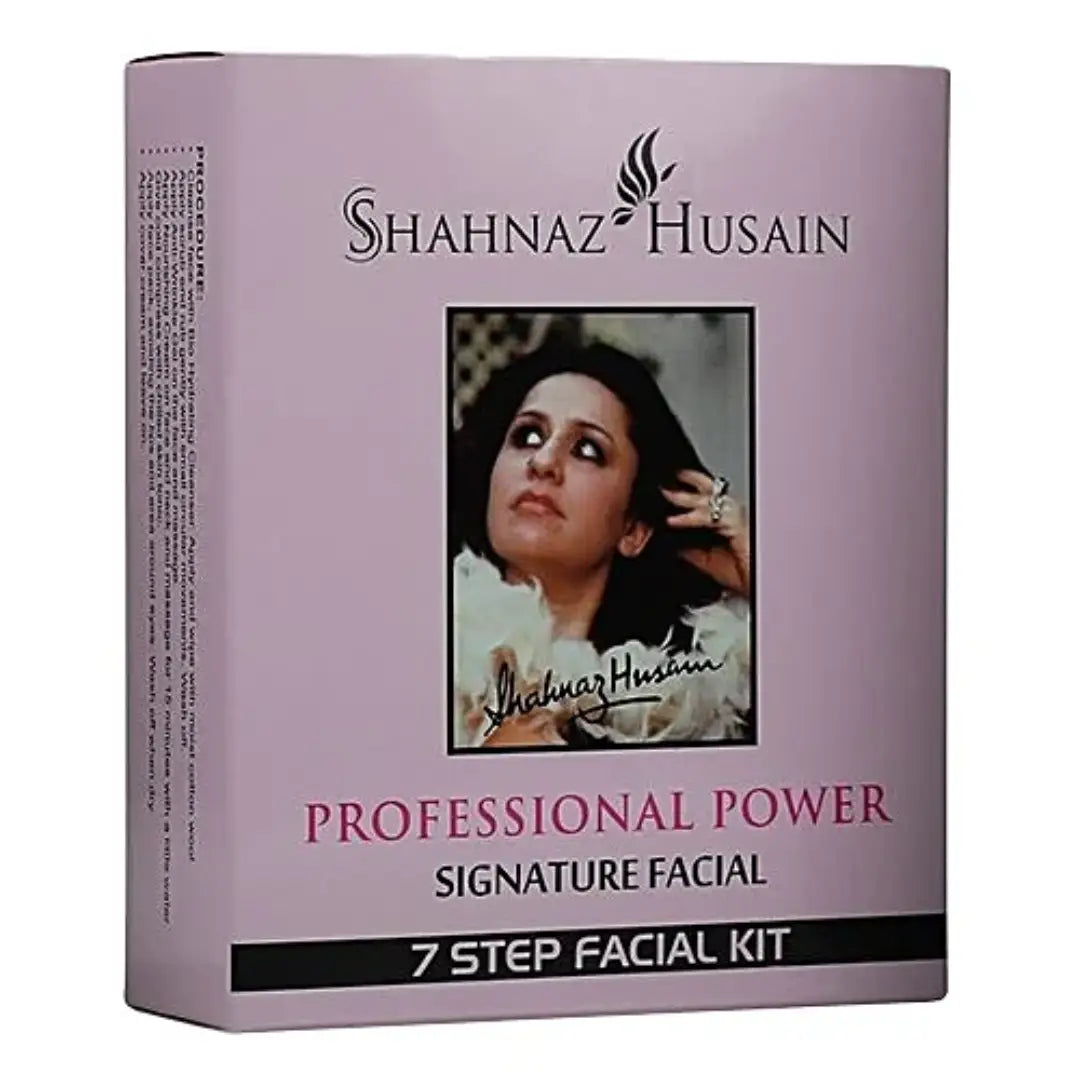 Shahnaz Husain Professional Power Signature Facial - 7 Step Facial Kit, 63 g