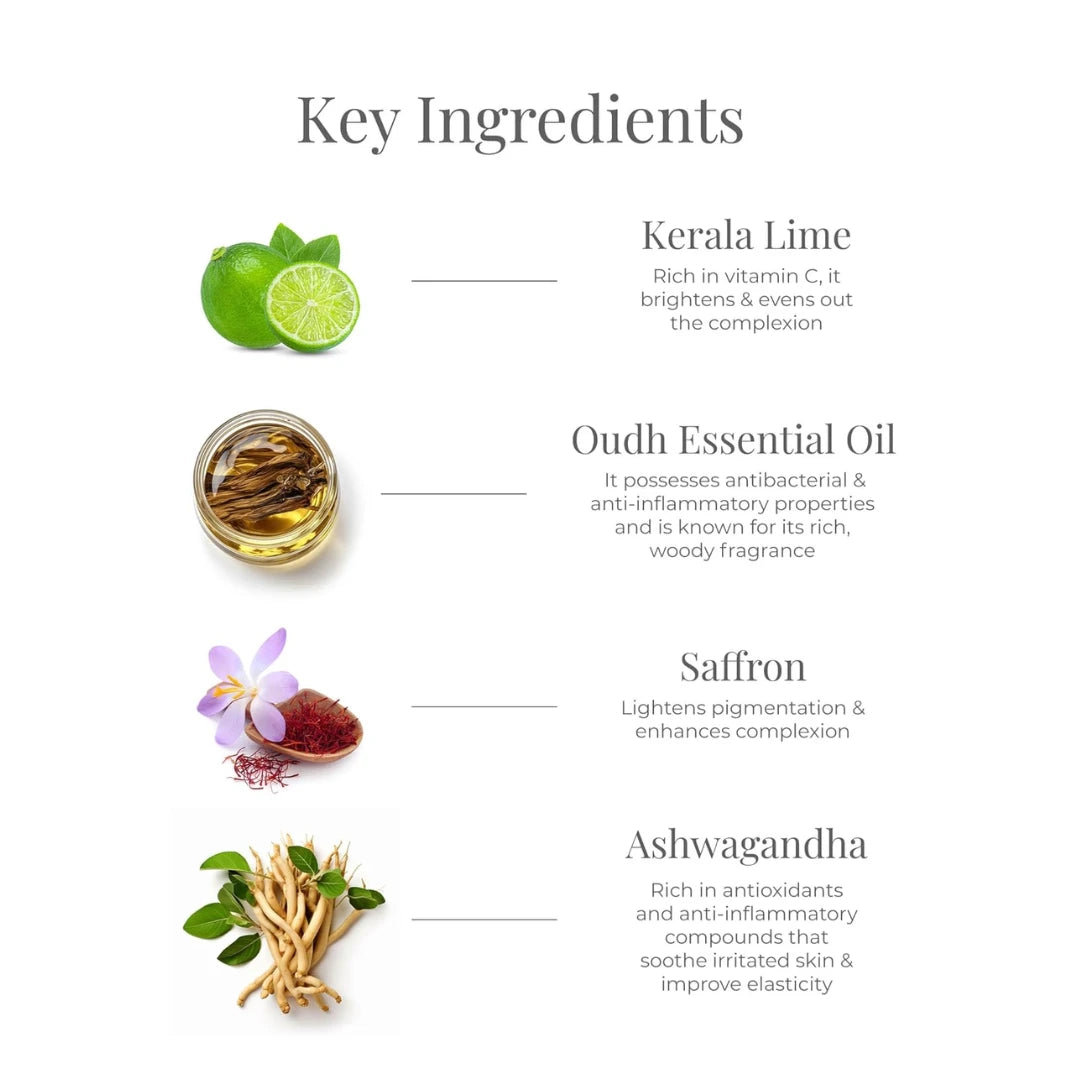 Forest Essentials After Bath Oil Lime Saffron Oudh