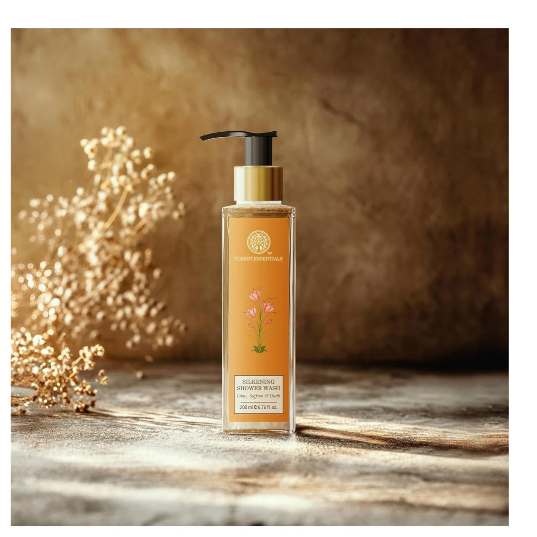 Forest Essentials Shower Wash Lime Saffron Oudh