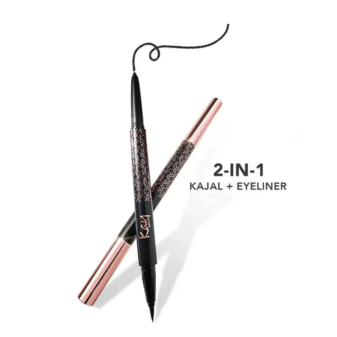 Kay Beauty Intense Black 24H Kajal Eyeliner Duo