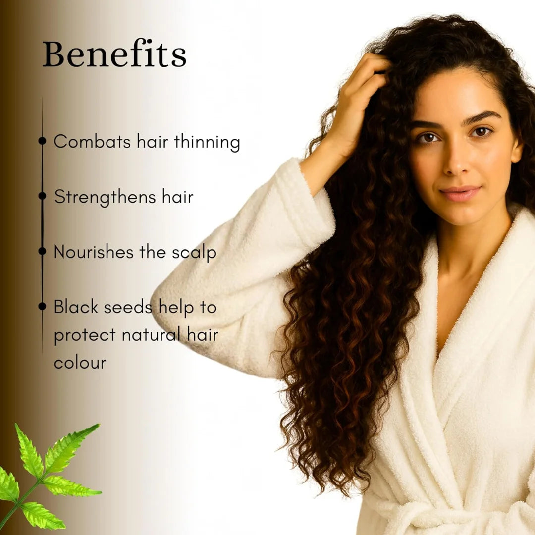 Enchanting Showstopper Amla & Black Seed Hair Spray for Hair Fall Control, Hair Growth Support & Scalp Nourishment | Root Strengthening Leave-In...