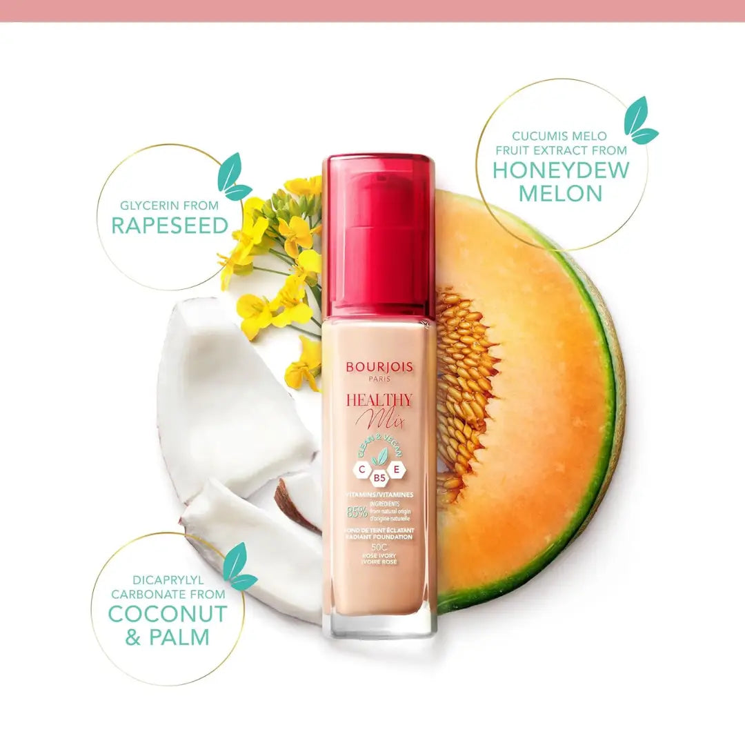 Bourjois Healthy Mix Clean & Vegan Foundation - 52.2 Golden Beige