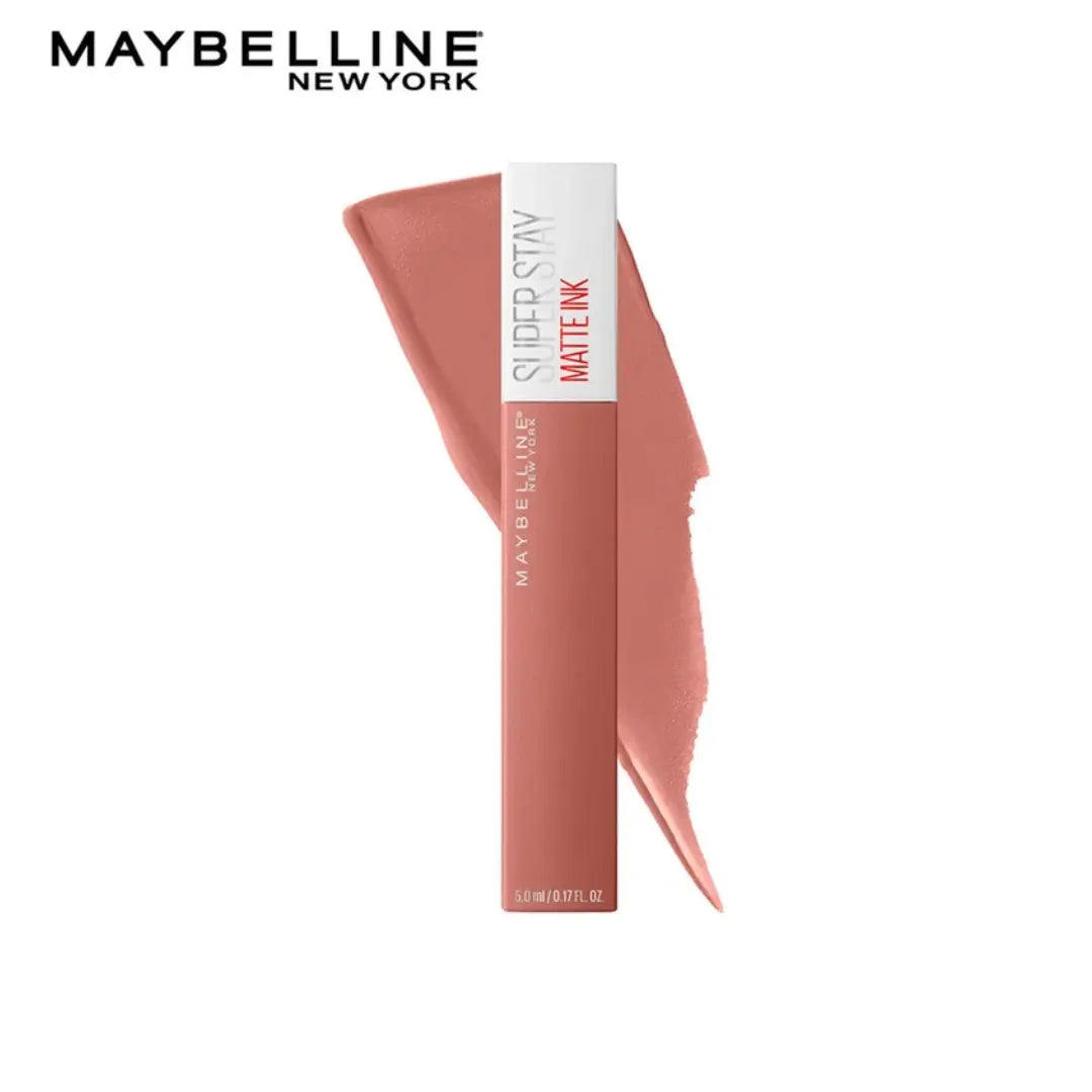 Maybelline New York SuperStay Matte Ink Liquid Lipstick Highly pigmented, Transfer Proof & Fade Proof. Maybelline New York SuperStay Matte Ink Liquid Lipstick Lasts Up To 16 Hour | 5ml