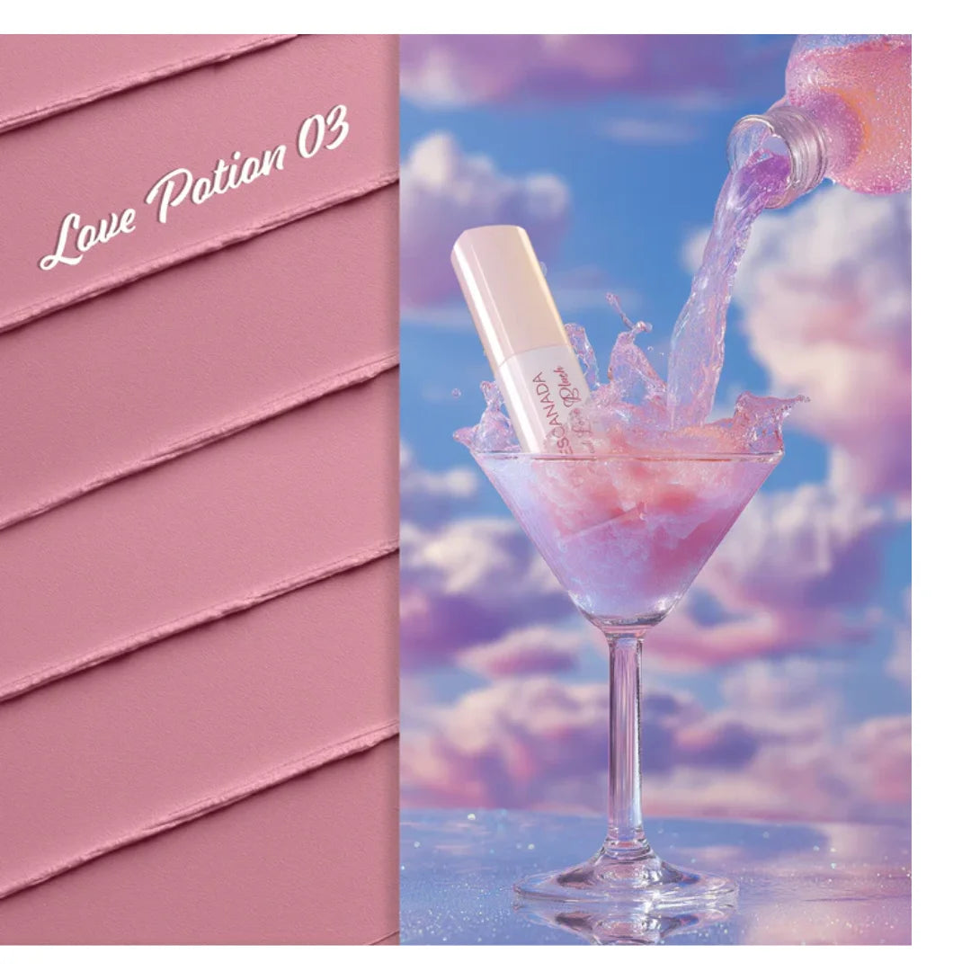 FACES CANADA Cloud Love Liquid Blush - 5ml | Pink Flushed Look | Long Lasting (Heart Strings 01)