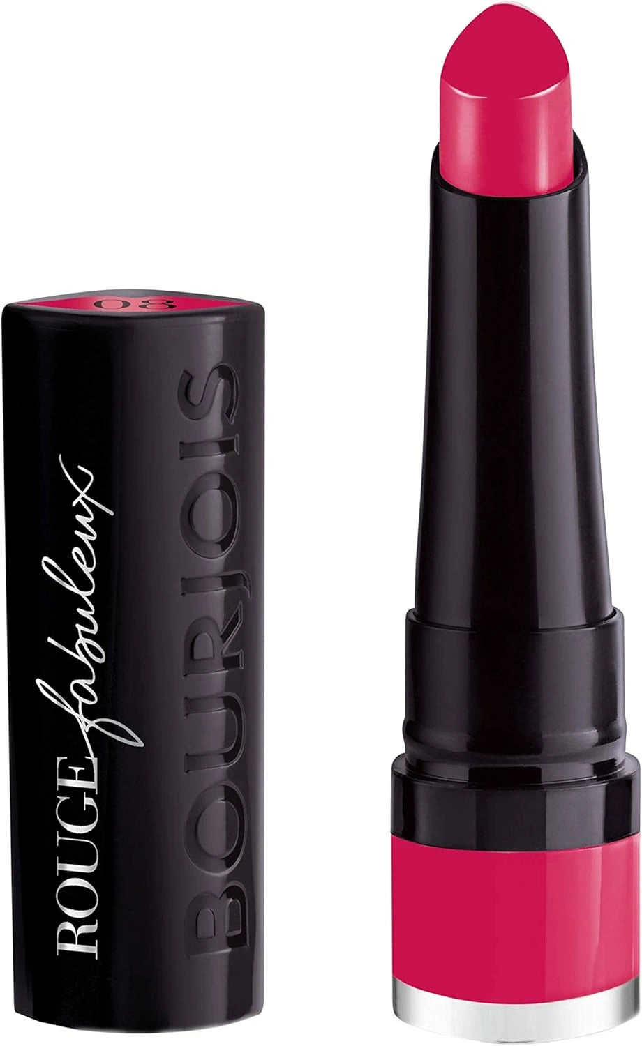 Bourjois Rouge Fabuleux Lipstick, Once Upon A Pink (# 08), 2.3g