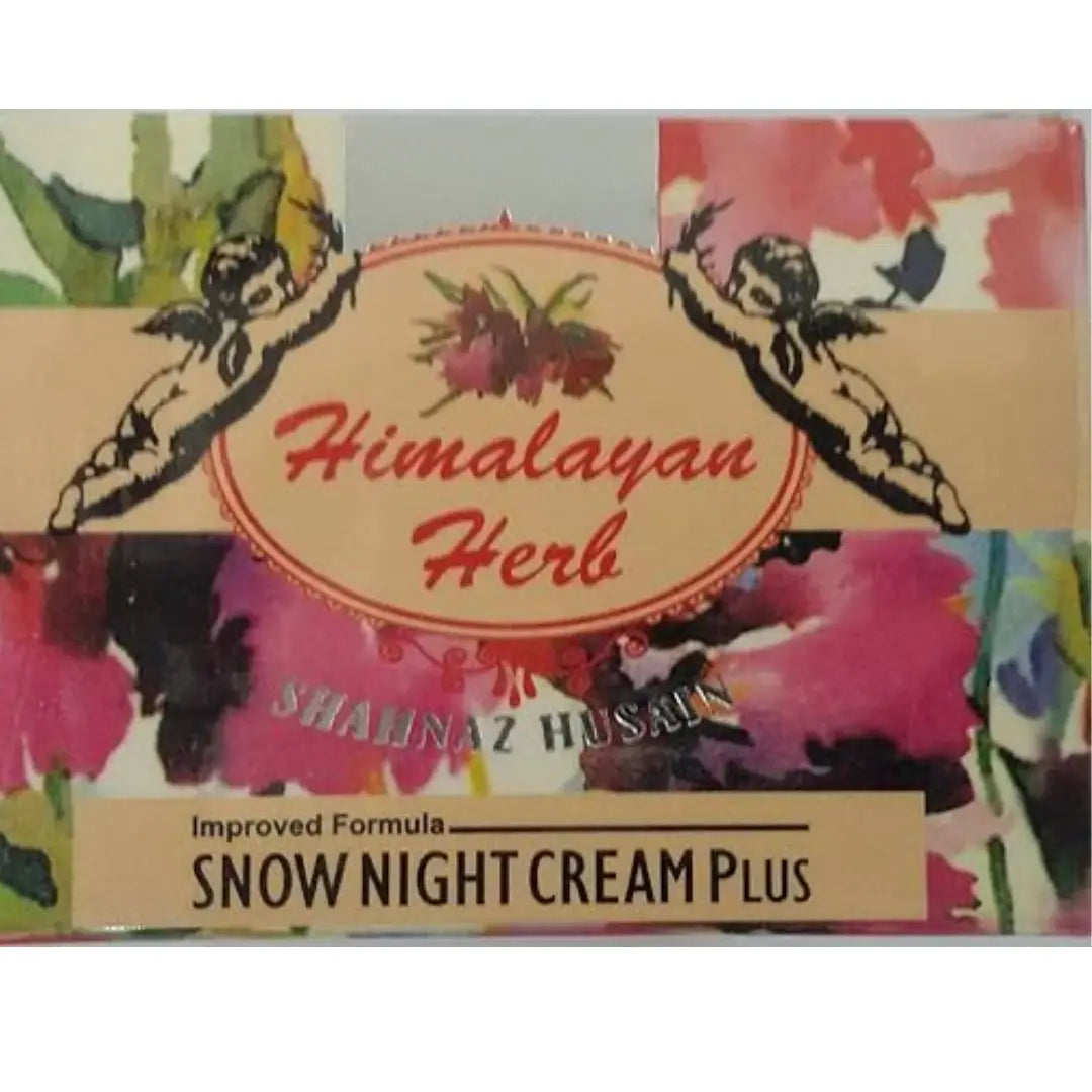 Shahnaz Husain Himalayan Herb Snow Night Cream Plus | 40g