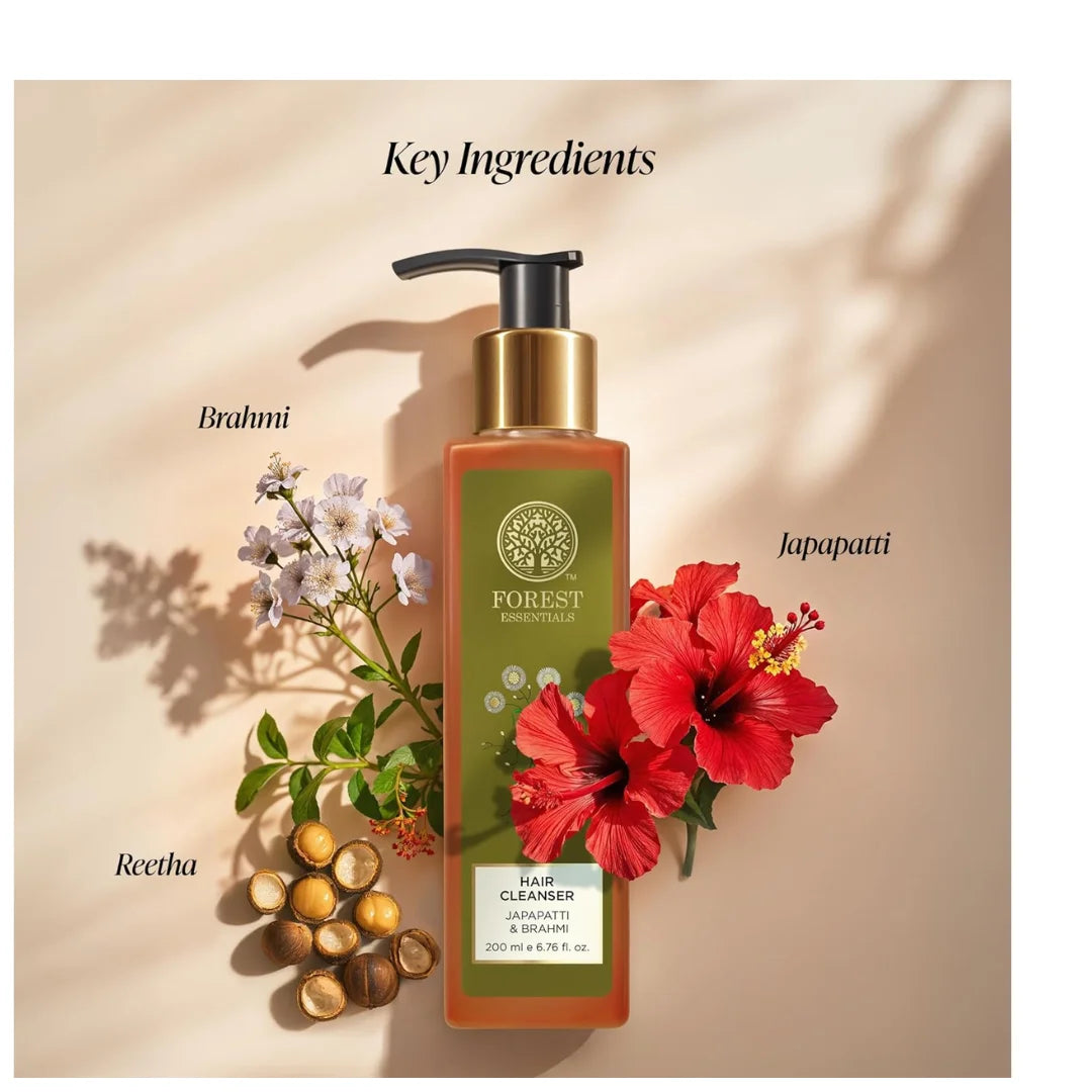 Forest Essentials Hair Cleanser Japapatti & Brahmi