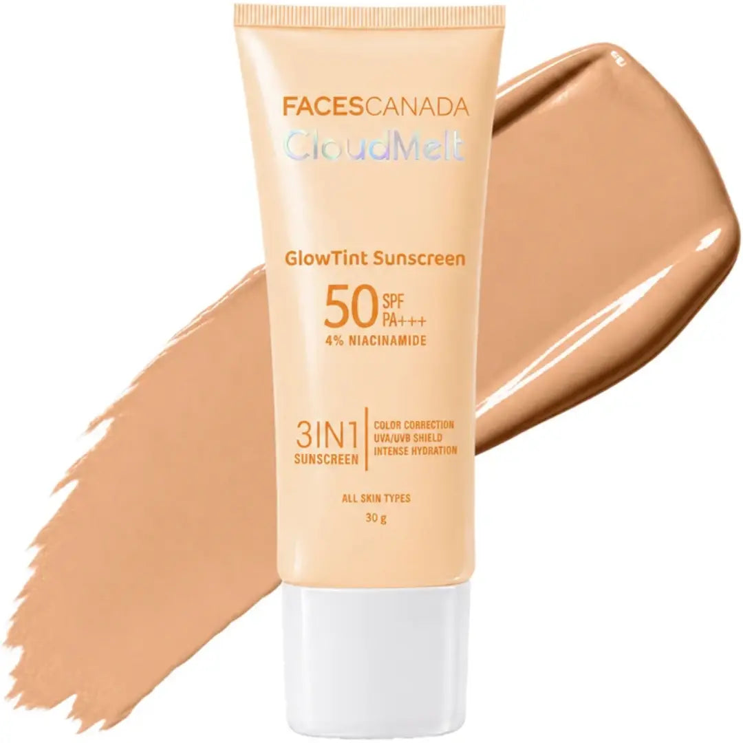 FACES CANADA CloudMelt GlowTint Sunscreen SPF50 30g