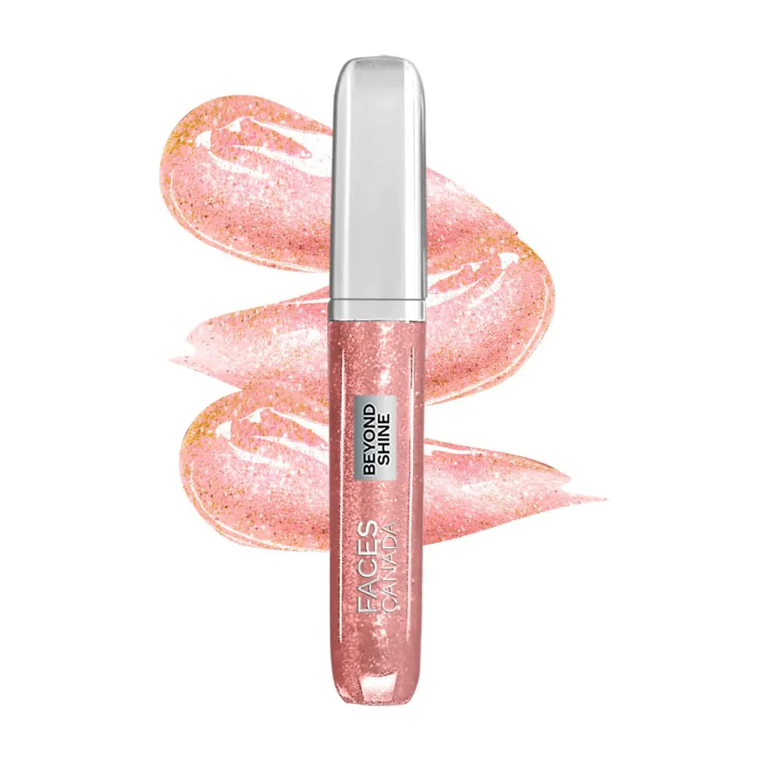 FACESCANADA Beyond Shine Lip Gloss| Lightweight Non-Sticky Luxurious Texture For Glossy Lips | Instant Shine | Fuller, Supple & Plump Lips | Macadamia Oil For Hydration