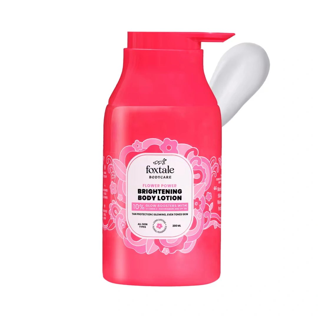 Foxtale Flower Power Brightening Body Lotion (200 ml) - Deals999
