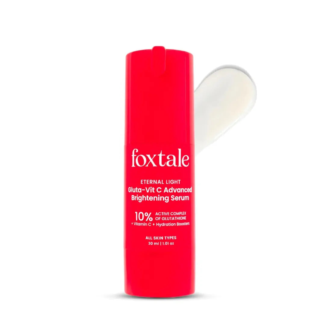foxtale vitamin c and glutathione serum 10% C-Glutathione Brightening Face for Glowing S – Deals999 Amount:100MG