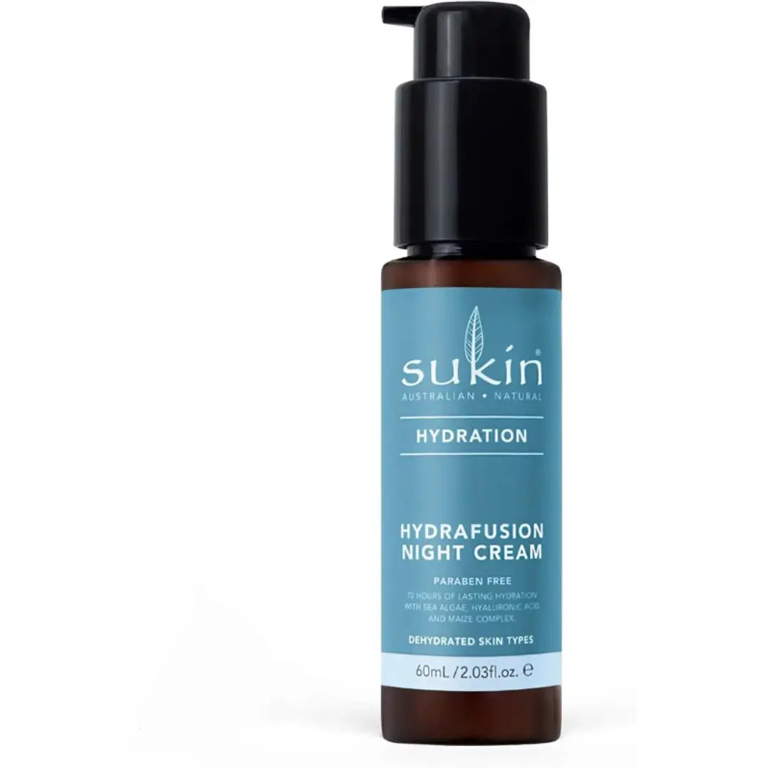 Sukin Hydration Hydrafusion Night Cream Sea Algae Hyaluronic + Maize 60ml