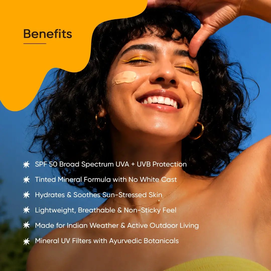 Jungleberry Tinted Mineral Sunscreen with SPF 50 ..... 30ml - Deals999