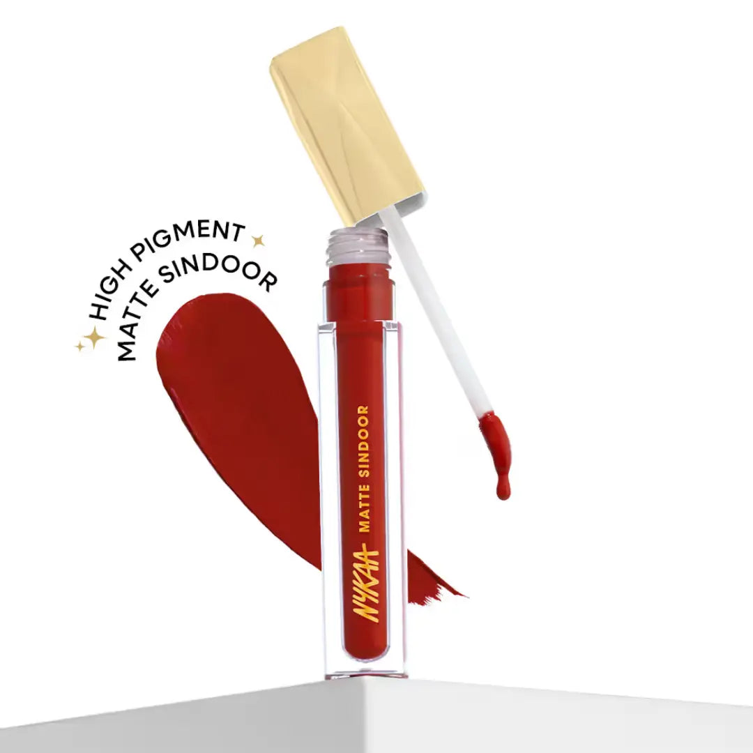Nykaa Cosmetics Liquid Sindoor - Maroon (5ml)