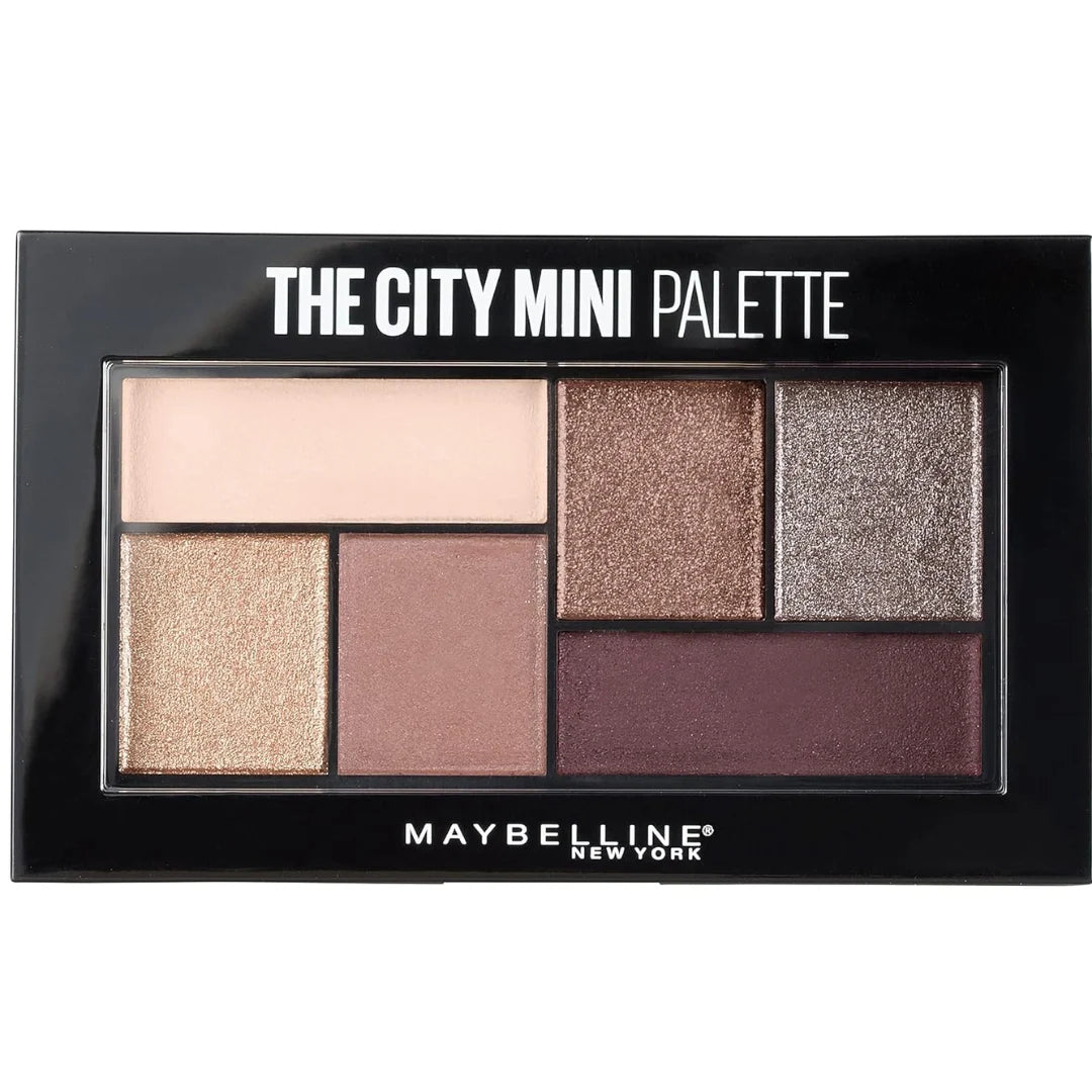Maybelline New York Makeup The City Mini Eyeshadow Palette, Chill Brunch Neutrals Eyeshadow, 0.14 oz