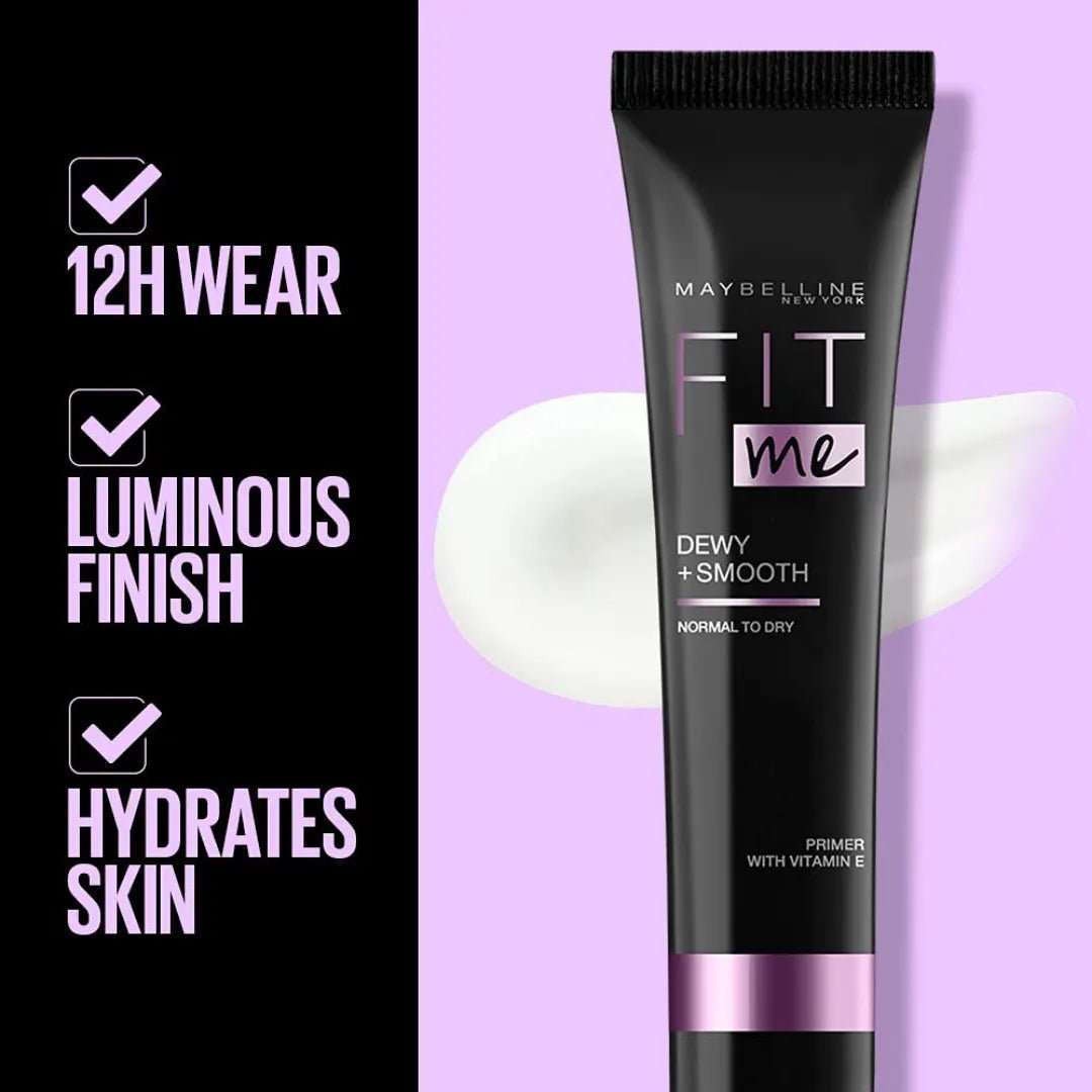 Maybelline New York Fit Me Primer Dewy + Smooth - Deals999