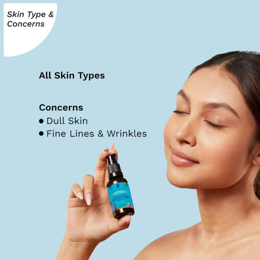 Pilgrim Korean 20% Vitamin C Face Serum with Hyaluronic Acid & Kakadu Plum (30ml)