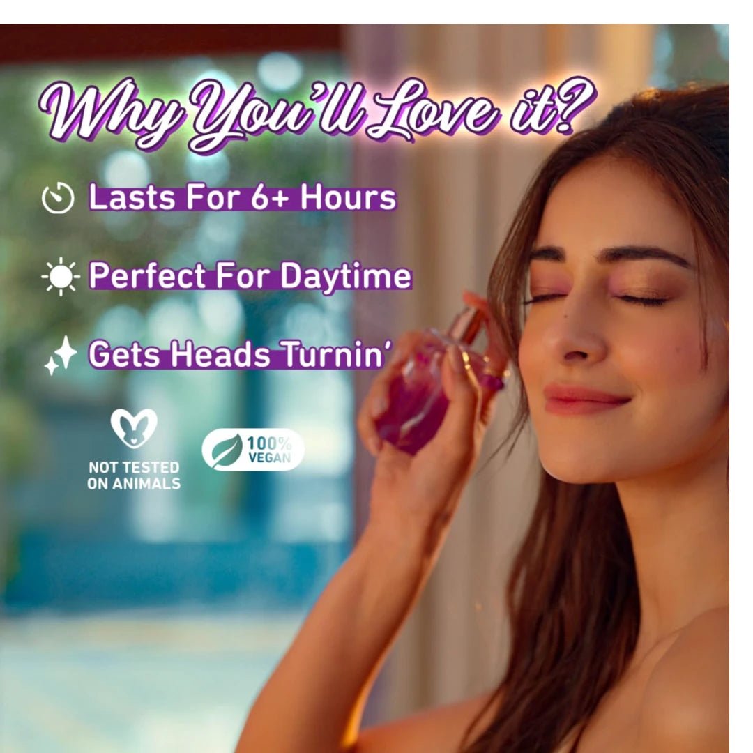 Plum BodyLovin' Vanilla Vibes Eau De Perfume (Parfum) | Long Lasting & Premium Warm Vanilla Fragrance | Luxury Perfume For Women | Sweet & Irresistible Notes of Vanilla (50 ml) - Deals999